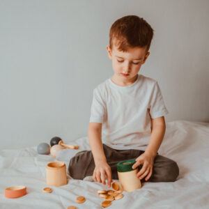 Kind in kinderpsychologischer privat Praxis in Frankfurt Nordend