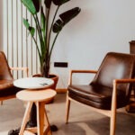 Praxis Wartezimmer von Psychologe vor Psychotherapie