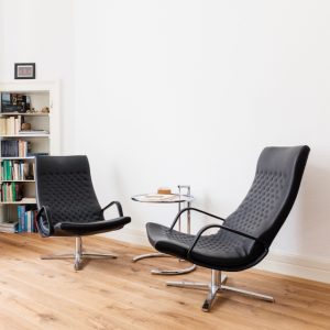 Gesprächsraum einer Privatpraxis für Psychotherapie mit zwei Sesseln